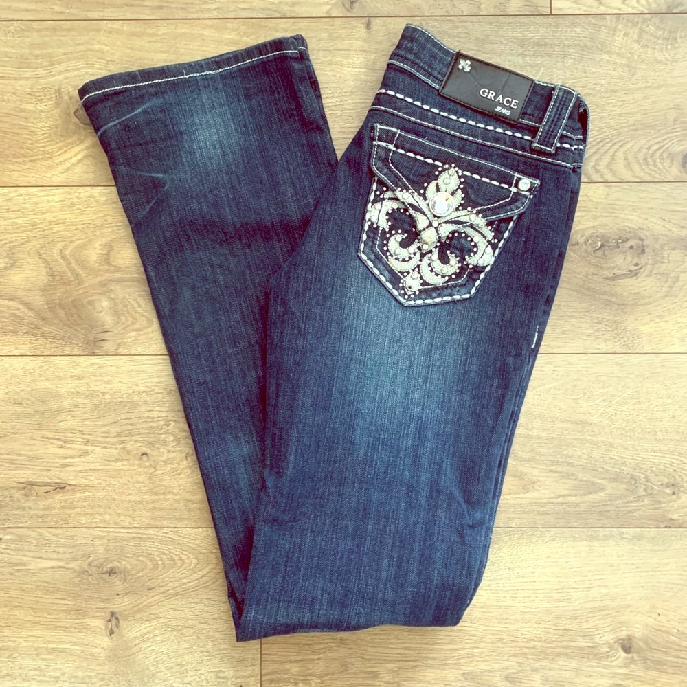 Grace in LA boot cut jeans